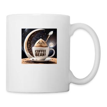 Coffee Bean Moon Cup - Mug - white - Right