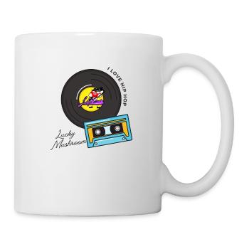 I love Hip Hop T (Lucky Mushroom) - Tasse - Weiß - Rechts