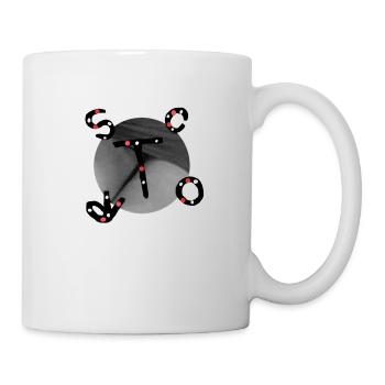 Elle ou Il, scort v.t-shirt - Mug blanc - blanc - Droite
