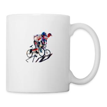BMX - Tasse - Weiß - Rechts