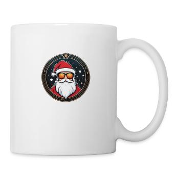 Santa Claus Christmas Drawing - Mug - white - Right