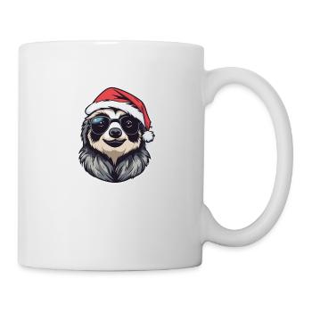 Sloth Christmas Drawing - Mug - white - Right