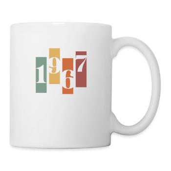 1967 vintage rétro - Mug blanc - blanc - Droite