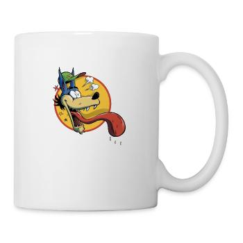 Expressive Wolf - Mug - white - Right