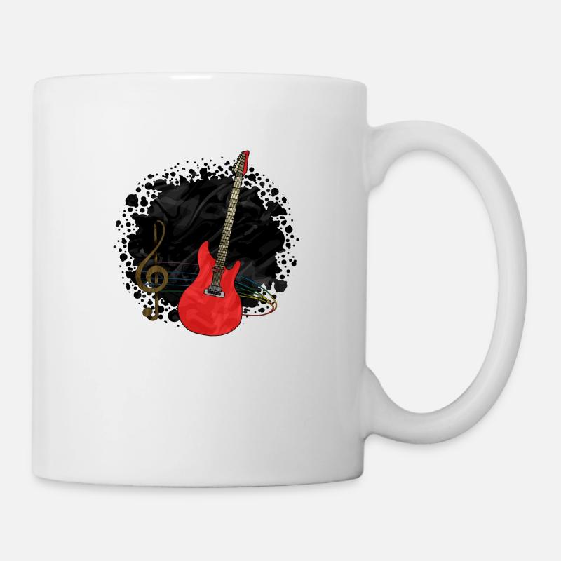 Guitare - Mug blanc - blanc