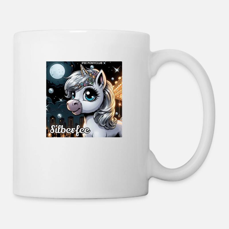 Silberzauber - Tasse - Weiß