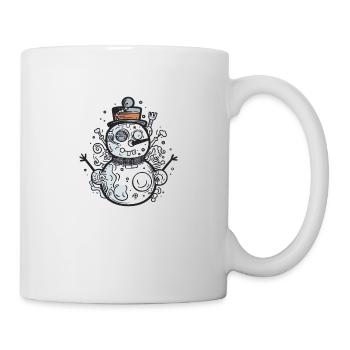 Schneemann - Tasse - Weiß - Rechts