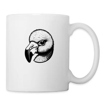 Schräger Vogel - Tasse - Weiß - Rechts
