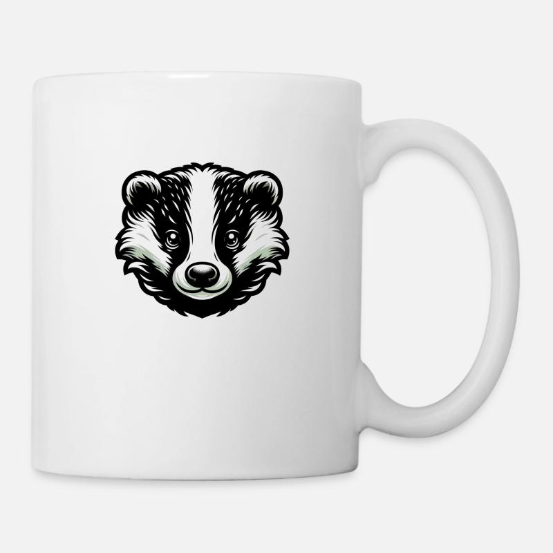 Dachs - Tasse - Weiß