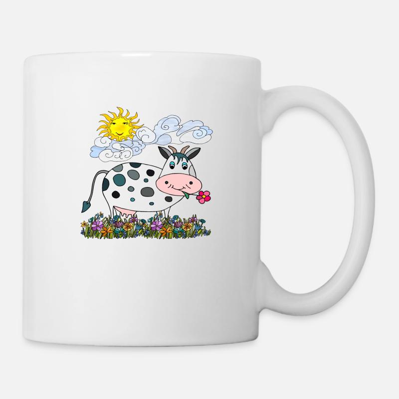Kuh - Tasse - Weiß