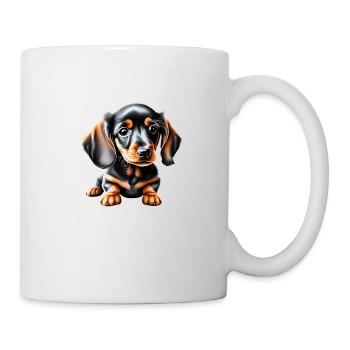Dachshund Hund Dackelwelpe Hundehalter Hunde - Tasse - Weiß - Rechts
