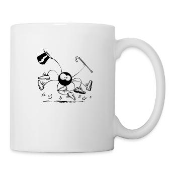 Beth the Spider - Tap Dancing - Mug - white - Right