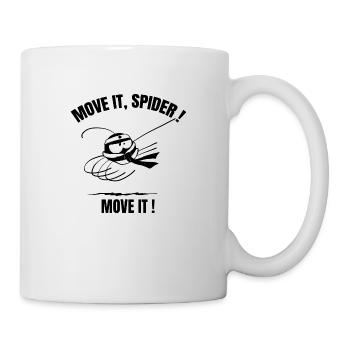 Beth the Spider - Karate (mit Text) - Tasse - Weiß - Rechts
