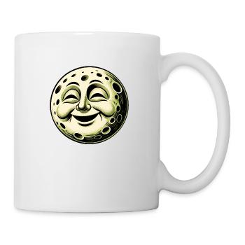 Moon laughs - Mug - white - Right