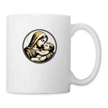 Jesus and Mary - Mug - white - Right