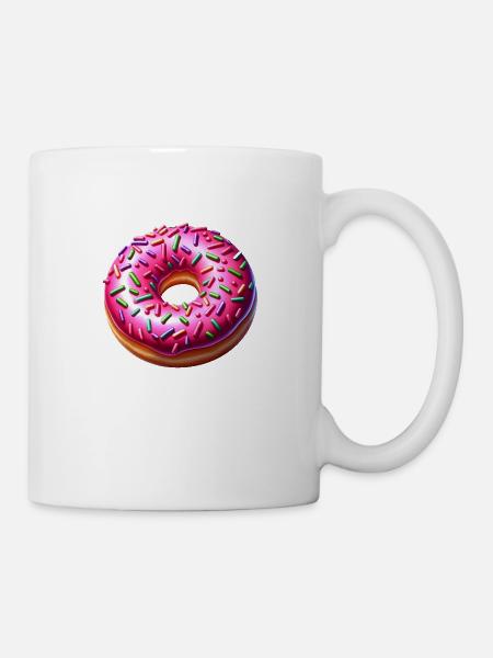 Donut - Tasse - Weiß