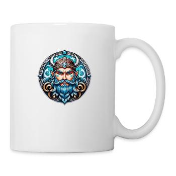 Wikinger Odin Thor Walhalla - Tasse - Weiß - Rechts