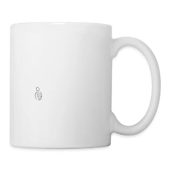 Mamie poule - Mug blanc - blanc - Droite
