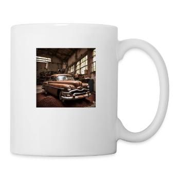 50's Coffee Car - Mug - white - Right