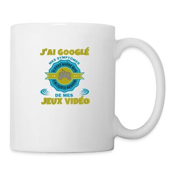 JEUX vidéo - Mug blanc - blanc - Droite