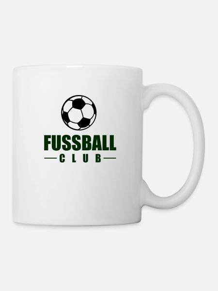 fussball club - Tasse - Weiß