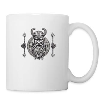 Puissance nordique - Mug blanc - blanc - Droite