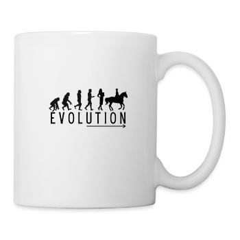 Evolution - Mug blanc - blanc - Droite
