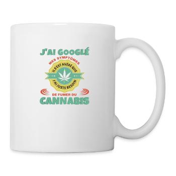 Cannabis - Mug blanc - blanc - Droite