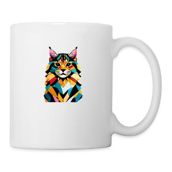 Maine Coon Cat Chaton Chaton Chat Propriétaire Chat - Mug blanc - blanc - Droite