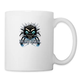 Araignée en métal - Mug blanc - blanc - Droite