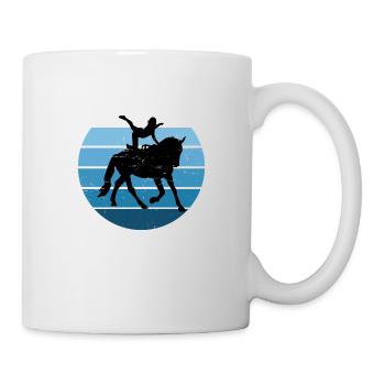 Gymnastique artistique à cheval Discipline athlétique - Mug blanc - blanc - Droite