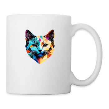 Chat Siamois, Chat, Propriétaire De Chat, Chat Domestique, Chaton - Mug blanc - blanc - Droite