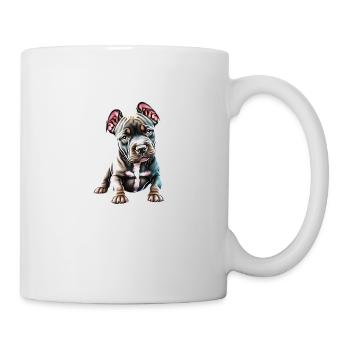 Staffordshire Bull Terrier Chiens Propriétaires de chiens Chien - Mug blanc - blanc - Droite