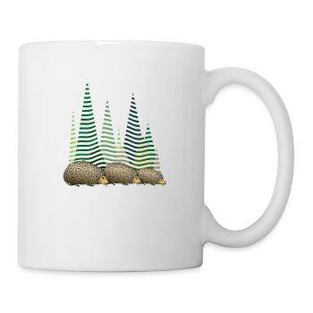 Igel - Tasse - Weiß - Rechts