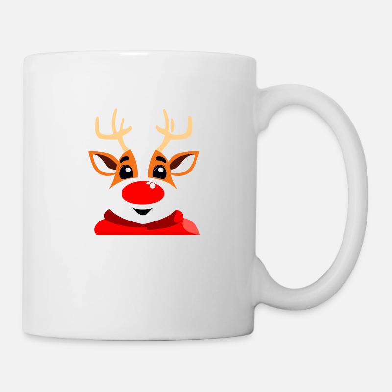 Renne - Mug blanc - blanc