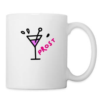 prost - Tasse - Weiß - Rechts