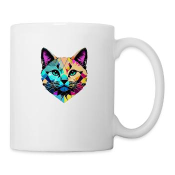 Kater Britisch Kurzhaarkatze Katzenbaby Katzen - Tasse - Weiß - Rechts