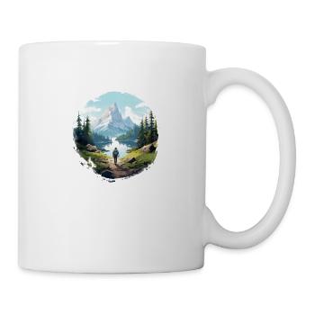 Wanderlust in Style Votre chemise d’aventure parfaite - Mug blanc - blanc - Droite