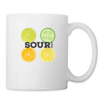SOUR LIFE - Tasse - Weiß - Rechts