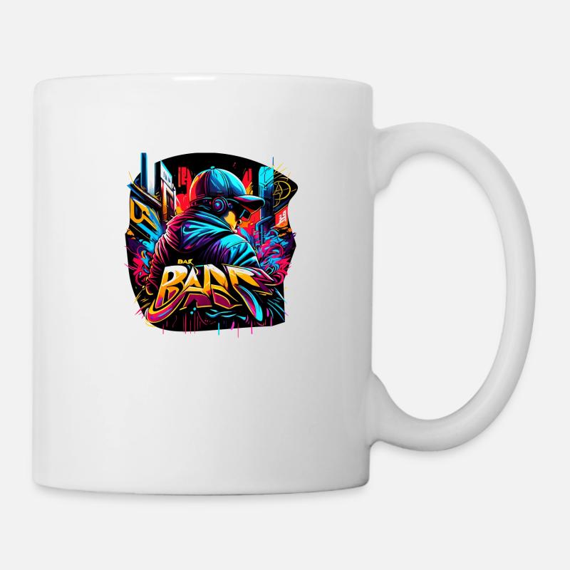 graffitti boy - Tasse - Weiß