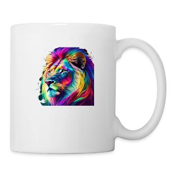Lion Portrait - Mug - white - Right