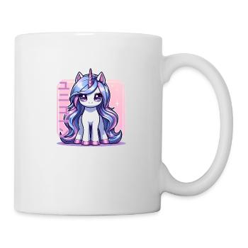Unicorn with Japanese lettering - Mug - white - Right