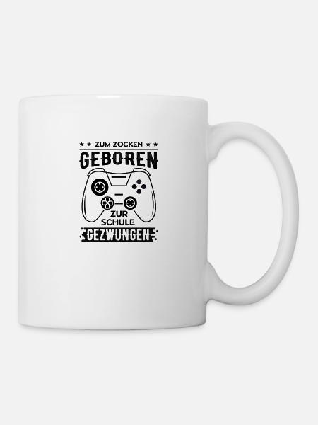 Zocken 3 - Tasse - Weiß