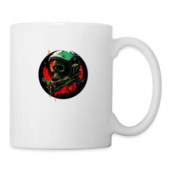 Toter Astronaut - Tasse - Weiß - Rechts