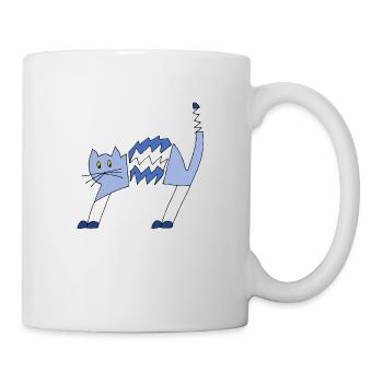 Cat - Mug - white - Right