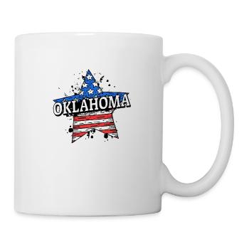 Oklahoma - États-Unis - États-Unis d’Amérique - Mug blanc - blanc - Droite