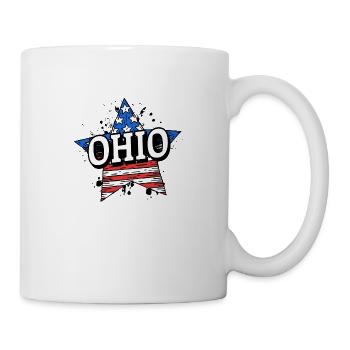 Ohio - États-Unis - États-Unis d’Amérique - Amérique - Mug blanc - blanc - Droite