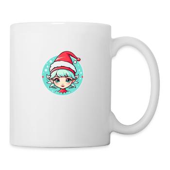 Elf Christmas Illustration - Mug - white - Right