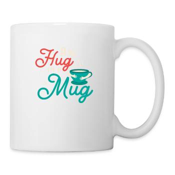A hug in a mug Tea Bag Tea Drinker - Tasse - Weiß - Rechts