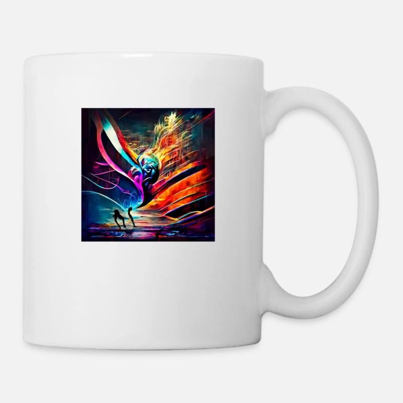 Conversion du son à l’image - Mug blanc - blanc